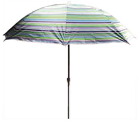 EDM 81920 Parasol de Plage Hauteur modèle Spring, D 145 x 180 cm