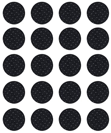 Non Slip Furniture Pads,72pcs 25mm Anti Slip Sticky Pads for Chair Sofa Feet Pads Idea for Tiled,Wooden,Laminate Floor Protectors(Black)