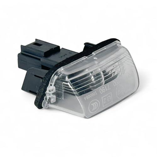 Autocraft Eclairage de Plaque Immatriculation Feux de plaque avec ampoule pour BERLINGO, C3, C4, C5, DS4, SAXO, XSARA, 206, 207, 306, 307, 308, 406, 407, 5008 et PARTNER - OEM 6340A3 6340.A3