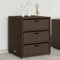 ShGaxin Gartenschrank Braun 55x59x69 cm Poly Rattan, Geräteschuppen, Gerätehaus, Wetterfest, Outdoor Schrank, Gartenhausschränke, Terrassenschrank - 365556