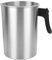 ASelected 3L Candle Wax Melting Pot Versatile Candle Making Jug, for Candle Making Crafts in Home Kitchen Andcandle Making and Soap Making DIY Crafts, Silver