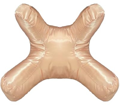 Anti Falten Kissen, Orthopädisches Kissen, Super Weich Stoßdämpfung Seitenschläferkissen Beauty Kissen Anti Falten für Reisen, Schönheitssalon, Geschäftsreise, Zuhaus,Golden