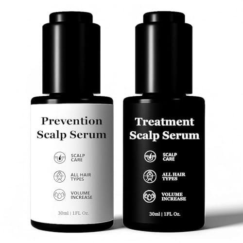 Siero per la crescita dei capelli, siero per il cuoio capelluto, pacchetto prevenzione e trattamento per uomo e donna, nutre il cuoio capelluto, favorisce un ispessimento, per capelli diradati