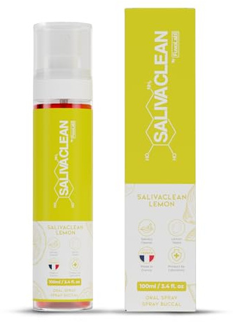 SalivaClean Anti-THC Spray Bucal 100 ml Limón | Detox Salival Instantáneo | Limpiador Bucal y de Saliva | Spray Detox Anti THC