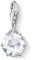 Thomas Sabo Damen Charm-Anhänger Geburtsstein Charm Club 925 Sterling Silber 1257-197-14
