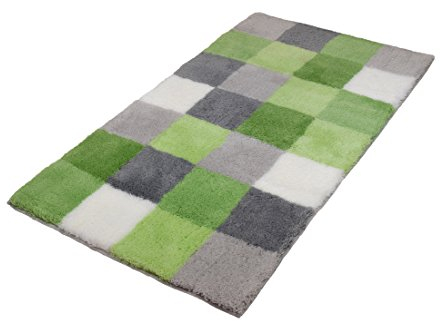 Kleine Wolke Caro Badteppich, 100% Polyacryl, distel, 70 x 120 cm