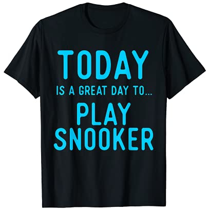 Snooker T-Shirts Geschenke für Snooker Spieler T-Shirt