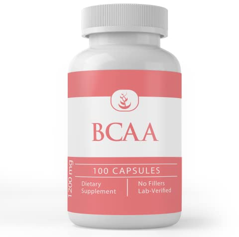PURE ORIGINAL INGREDIENTS BCAA, (100 Capsules) Always Pure, No Additives Or Fillers, Lab Verified
