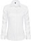 J.VER Womens White Shirts Long Sleeve Fitted Dress Blouse Shirts Stretch Executive Office Work Business Formal Shirt XL