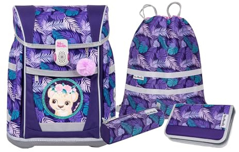 McNeill Schulranzen-Set TENERO, 5tlg. - Kollektion 2024 (DSCHUNGEL)