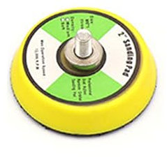 2 (50mm), Hook and Loop Backing Pad Polisher Backer Plate Sanding Disc Pads, Orbital Sander Polisher Backer Plate Set for Precision Sanding and Polishing Tasks