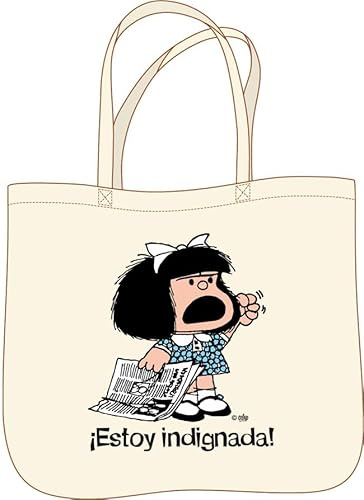 Bolsa Mafalda. Tote bag ¡ESTOY INDIGNADA!