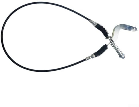 babominimer Cable de cambio de gas ajustable para carrito 25691-G01, pieza de repuesto, cable de engranaje para cambio suave, 100 cm, negro, compatible con modelos seleccionados