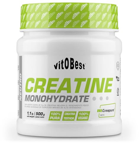 Suplemento Creatina CREATINE MONOHYDRATE - Suplementos Deportivos - Vitobest (500 g)