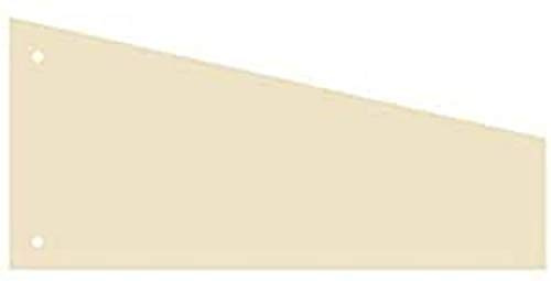 Kangaro Bandes de séparation, papier, beige, 235 x 105 Trapez