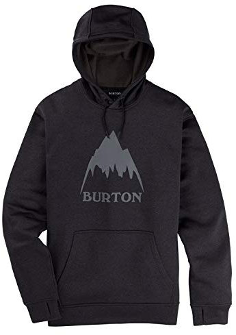 Burton Herren Fleece Pullover Oak, True Black Heather, XXL, 16223112001