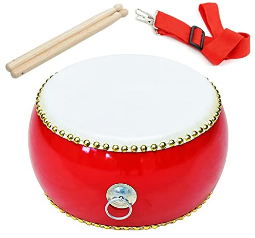 DSQSTMR Drums Percussion Chinese Drum Hand Tambourine Taiko Bongos Musical Gifts Instruments For Kids Sensory Learning Set Little Boy Kids Toys