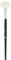 ENERGY Highlighter Fan Brush, Blending Highlighter Brush, Wool Bristles, Wood Handle, M406