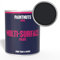 PaintNuts Multi-Surface Paint - RAL-9011 - GRAPHITE BLACK - 1 Litre Tin - Matt Finish