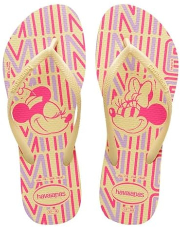 Havaianas Women Slim Disney Buttercream 39 6.5/7.5 UK Child