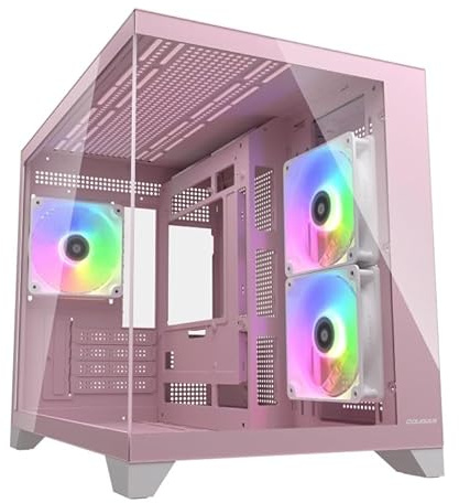 Cougar Hus Mini Tower FV150, ARGB, rosa
