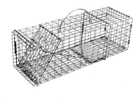 Tomahawk Live Trap Model 102SS - Professional Series Live Trap for Chipmunks, Gophers, Rats, and Similar Size Animals