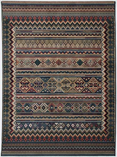 Theko Gabiro 416 Klassischer Orientteppich strapazierfähig und sehr robust in der Farbe Multicolor, Maße: 240cm x 340cm, 407966