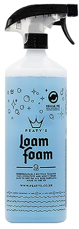 Peaty's LoamFoam Fahrradreiniger - Biologisch abbaubarer Fahrrad Reiniger, Fahrrad Reinigung in Profiqualität für alle Fahrradoberflächen, Kettenreiniger & Antriebsreiniger, Fahrrad Putzmittel, 1 L