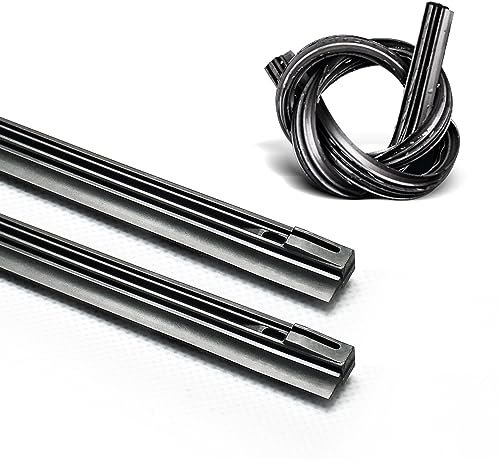 ASLAM Wiper Blade Refills 16 6mm for Conventional Frame Windshield Wipers(Set of 2)