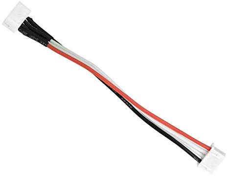 Dilwe LiPo Battery Balance Charger Wire, 2S 3S 4S 6S Balance Charger Plug Wire/Connector 22AWG 100mm Balancer Cable Charger Connector Line(3S) - Durable & Portable Charging Cable