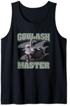 Goulash Cannon Goulash Master Funny Hungary Dish Tank Top