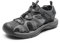 DREAM PAIRS Men's Sandals Hiking Water Sport Athletic Beach Outdoor Comfortable Casual Closed Toe Summer Sandal Shoes,Size 9,Black/Dark Grey,DMUMST2505