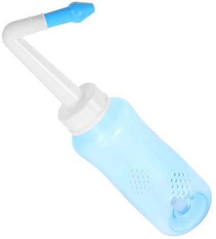 NOLITOY Botella De Irrigación Nasal Reutilizable Dispositivo De Limpieza Manual Para Adultos y Rinse Pot y Portátil Para Lavado Nasal Para Cuidado Diario y Tratamientos Nasales