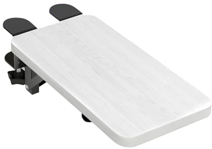 Repose-coude pour bureau | Extension pliable à clipser | Repose-poignet de bureau | Pour la maison, le bureau, l'école, l'appartement, le dortoir, la chaise, le clavier, le travail, l'étude des