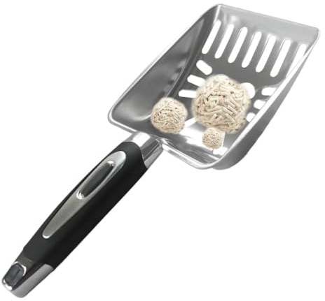 Kattströspade, rostfri siktskopa, rengöringsverktyg för | Sänkskyffel i rostfritt stål, 10,5 x 3 cm, kattströspade, rengöringsverktyg för coop