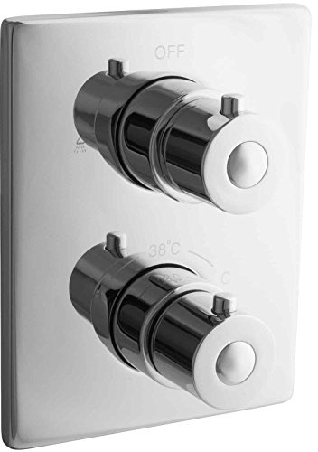 PaulGurkes Thermostat Brausebatterie Unterputz Armatur eckig Duscharmatur