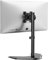 WALI Single Monitor Stand for 13 to 32 Inch Screen, Adjustable Freestanding Monitors Stands with Tilt Swivel Rotate, Universal Monitor Stands for hp acer lg Monitors, VESA 75 & 100mm, Black (MF001)