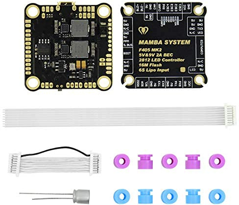 DIATONE Mamba F405 Controllore di Volo Betaflight STM32 MPU6000 OSD 5V / 2A Incorporato BEC 3-6S per Quadricottero FPV da Corsa FPV Fai da Te