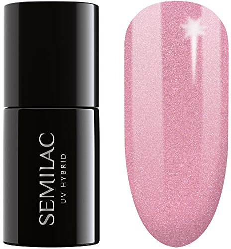 SEMILAC 552 Sweater Weather Time to Wine Nail UV Gel Polish | Long Lasting and Easy to Apply | Soak off UV/Led | Perfect for Home and Professional Manicure and Pedicure 7 ml