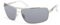 GUESS Herren Sonnenbrille Navigator Pilotenbrille, Glänzendes helles Nickelzinn, 68mm