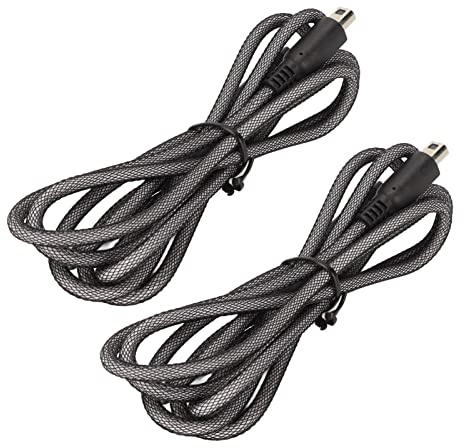 3DS-Ladekabel für 2DS 3DS 3DS XL New 3DS New 2DSXL NDSI NDSI LL, 4,9 Fuß Langes USB-Ladekabel, Langlebig, 2 Stück