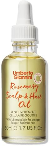 Umberto Giannini Rosemary Oil Treatment for Scalp and Hair 50ml - Vegan & Cruelty Free