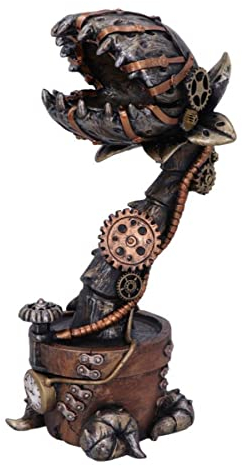 Nemesis Now Cogwork fleischfressende Pflanze im Steampunk Style 24cm