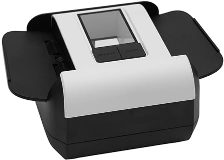 CUIYKAI Automatischer Kartenmischer, 2 Deck, wiederaufladbar, 2000 mAh, elektrischer Kartenmischer, 2 Decks für UNO, Poker, Phase 10, Skip-Bo, Texas Hold'em, Blackjack, Kartenspiel