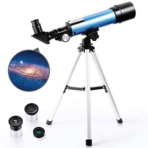 Astronomía Telescopia,Telescopio Adulto,Efraktor Telescopio Profesional para Niños y Principiantes,Trípode portátil Astronomía Adulto Telescopio Telescopio