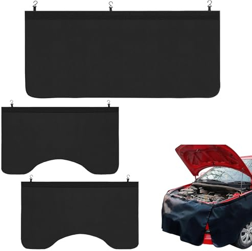 Parafango 3 pezzi magnetici parafango materasso antiscivolo officina tappetino riparazione auto parafango parafango protezione con ganci auto officina attrezzature auto