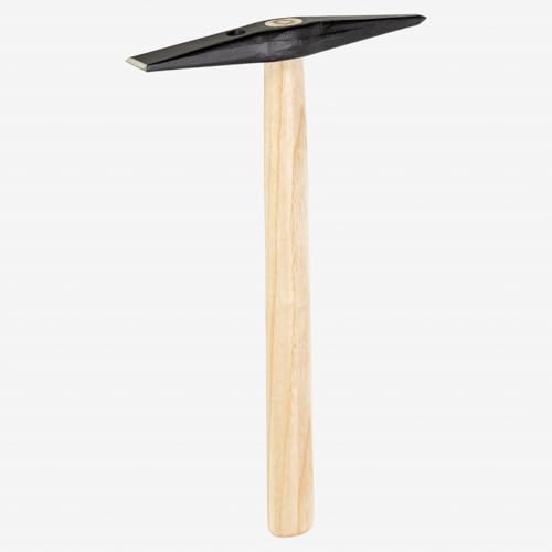 Picard Welders Hammer 330g – Slag Tool with Chisel Edge & Point, Black Powder Coated Steel Head, Ash Wood Handle, 320mm Length, For Welding & Blacksmithing – 0021311