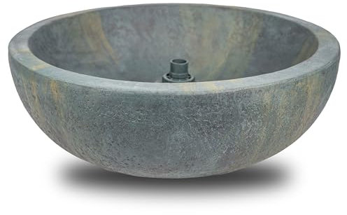 Aquascape Fontaine d'extérieur pour Vasque Anti-déversement patiné 52 cm de diamètre