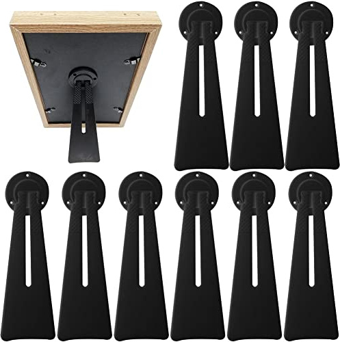 Lpitoy 10 Piezas Soporte Trasero De Caballete Marco De Fotos Caballete Trasero Soporte De Caballete Giratorio De 360 ​​​​Grados Soporte para Marcos para Exhibición De Pinturas