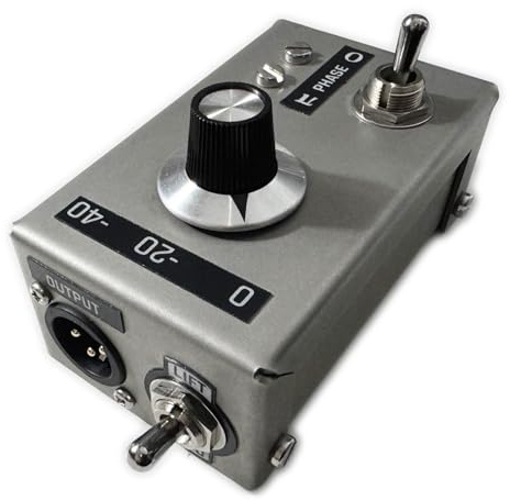 Hand-Made Guitar Effect Pedal High-Performance DI Passive Direct Box Unit Hum Eliminator w/Input Attenuator, 1/4'' Impedance Transformer Connector to Balanced & Unbalanced XLR